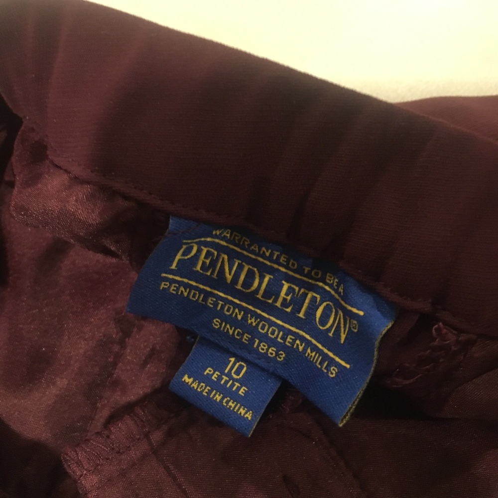 Pendelton pants